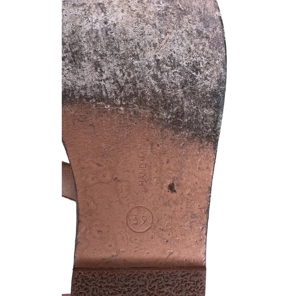 ANCIENT GREEK SANDALS CLIO SLINGBACK‎ SILVER Women's Size 39 (8.5-9)